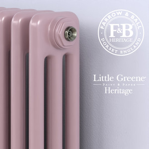 HR3-FB-246-CU00 - Heritage Colour 3 Column Radiator H500mm x W484mm