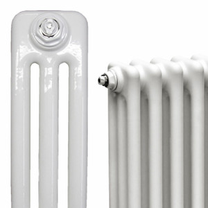 NF3-W-ALT00 - Infinity White 3 Column Radiator 3 Sections H300mm X W162mm