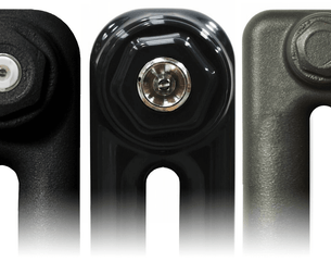Black 2 column radiator