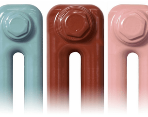 Colour 2 column radiator