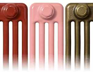 Colour 4 column radaiator