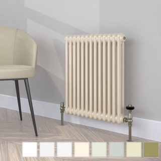 Classic Cream 2 Column Radiator H600mm x W622mm
