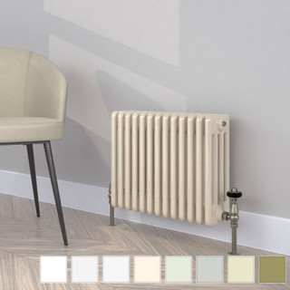 Classic Cream 4 Column Radiator H400mm x W1404mm
