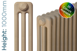 Classic Colour 3 Column Radiator 3 Sections H1000mm X W162mm