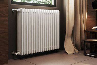 White Horizontal Column Radiator...
