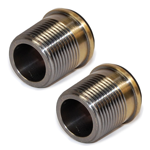 A-ADP-506-34-X2-AB - 3/4 inch Coupler Radiator Valve Adaptors - Antique Brass (Pair)