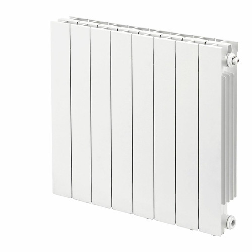 Trade Essentials Aluminium Designer White Horizontal Radiator H690mm X W1140mm