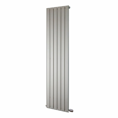 EU-EMAV-1800-S - Eucotherm Mars Vertical Flat Panel Silver Radiator H1800mm X W295mm