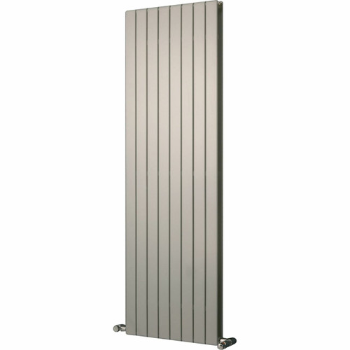 EU-EMADV-1800-S - Eucotherm Mars Duo Vertical Double Flat Panel Silver Radiator H1800mm X W595mm