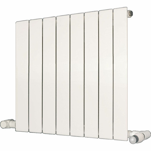 EU-EMAV-600-W - Eucotherm Mars Vertical Flat Panel White Radiator H600mm X W595mm