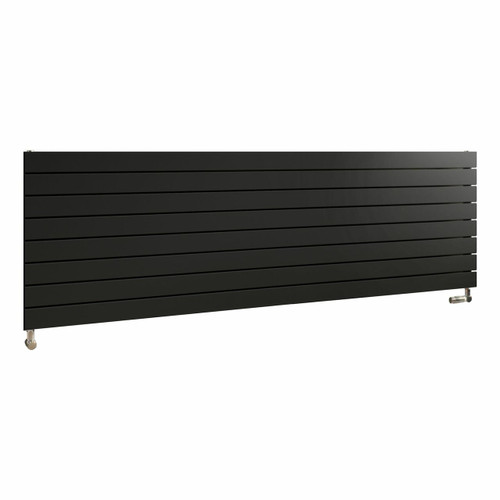 EU-EMAH-595-1800-A - Eucotherm Mars Horizontal Flat Panel Anthracite Radiator H595mm X W1800mm