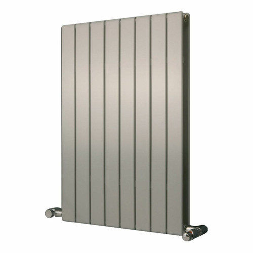 EU-EMADV-900-S - Eucotherm Mars Duo Vertical Double Flat Panel Silver Radiator H900mm X W595mm