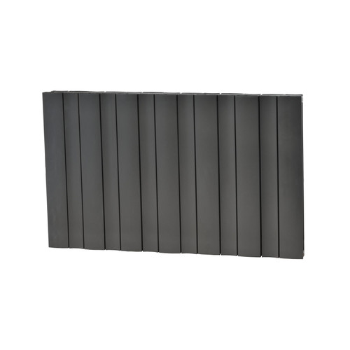 MAA-DW-600-A-ALT00 - Maple Wave Aluminium Designer Anthracite Horizontal Radiator H600mm X W1208mm