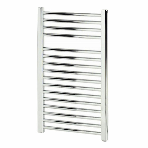 AP-ASC5W800 - Apollo Napoli Straight Chrome Towel Radiator H800mm X W500mm