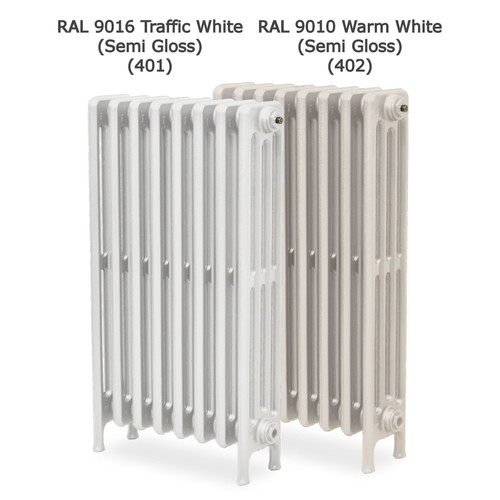 CI-CLA785-01-02 - Classic 4 Column Cast Iron Radiator H785mm x W629mm