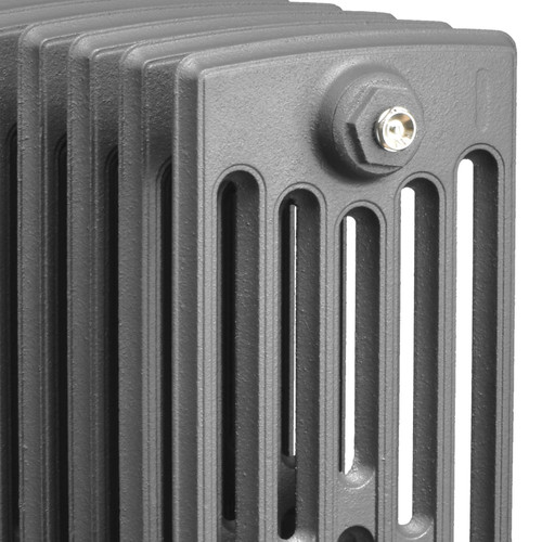 CI-RG660-6-CU00 - Royal Georgian 6 Column Cast Iron Radiator H660mm x W626mm