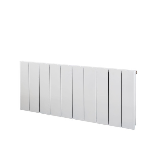 RAA-SF-500-W-ALT00 - Radius Aluminium Designer White Horizontal Radiator H500mm X W956mm