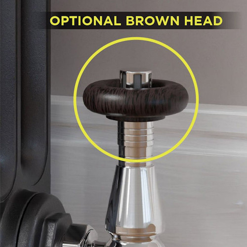 T-TRV-068-HAND-BROWN - Jarrow TRV Handle - Brown