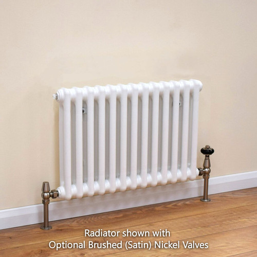 TE2-W-500-LS00 - Trade Essentials White 2 Column Radiator H400 x W622