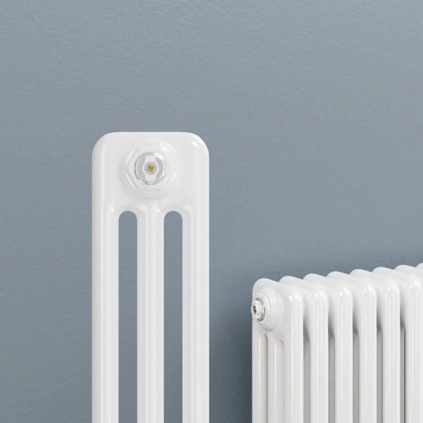 NF3-300-W-TH - Infinity White 3 Column Radiator 3 Sections H300mm X W162mm