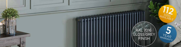 Classic Anthracite Column Radiators