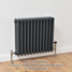 NF4-A-H-LS00 - Infinity Anthracite 4 Column Radiator 7 Sections H550mm X W346mm NF4-A-H-LS00 - Infinity Anthracite 4 Column Radiator 7 Sections H550mm X W346mm