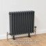 NF4-A-H-LS02 - Infinity Anthracite 4 Column Radiator 7 Sections H550mm X W346mm NF4-A-H-LS02 - Infinity Anthracite 4 Column Radiator 7 Sections H550mm X W346mm