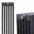 NF6-A-MET-ALT00 - Infinity Anthracite 6 Column Radiator 16 Sections H300mm X W760mm NF6-A-MET-ALT00 - Infinity Anthracite 6 Column Radiator 16 Sections H300mm X W760mm
