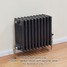 NF6-A-MET-H-LS00 - Infinity Anthracite 6 Column Radiator 3 Sections H750mm X W162mm NF6-A-MET-H-LS00 - Infinity Anthracite 6 Column Radiator 3 Sections H750mm X W162mm