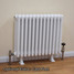 TE4-W-ALT02 - Trade Essentials White 4 Column Radiator H600 x W622 TE4-W-ALT02 - Trade Essentials White 4 Column Radiator H600 x W622