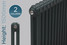 CT2-1500-A-TH - Classic Anthracite 2 Column Radiator H1500 X W490 CT2-1500-A-TH - Classic Anthracite 2 Column Radiator H1500 X W490