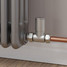 M-MAN-007-ST-SN-CU00 - Marvine Modern Manual Straight Brushed Satin Nickel Radiator Valves M-MAN-007-ST-SN-CU00 - Marvine Modern Manual Straight Brushed Satin Nickel Radiator Valves