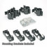 CT-BRACKETS-A - Classic Anthracite 4 Column Radiator H750 X W1410 CT-BRACKETS-A - Classic Anthracite 4 Column Radiator H750 X W1410