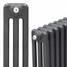 Trade Essentials Metallic Anthracite 3 Column Horizontal Radiator H500 x W990 Trade Essentials Metallic Anthracite 3 Column Horizontal Radiator H500 x W990