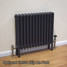 TE3-A-ALT00 - Trade Essentials Metallic Anthracite 3 Column Horizontal Radiator H500 x W990 TE3-A-ALT00 - Trade Essentials Metallic Anthracite 3 Column Horizontal Radiator H500 x W990