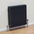 CT4-A-LS00 - Classic Anthracite 4 Column Radiator H750 X W398 CT4-A-LS00 - Classic Anthracite 4 Column Radiator H750 X W398