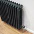 CT4-A-LS01 - Classic Anthracite 4 Column Radiator H750 X W398 CT4-A-LS01 - Classic Anthracite 4 Column Radiator H750 X W398