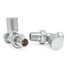 M-MAN-010-ST-C-ALT00 - Aaron Modern Manual Straight Chrome Radiator Valves M-MAN-010-ST-C-ALT00 - Aaron Modern Manual Straight Chrome Radiator Valves