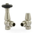 T-TRV-068-AG-SN - Jarrow Traditional TRV Angled Brushed Satin Nickel Thermostatic Radiator Valves with Sleeves T-TRV-068-AG-SN - Jarrow Traditional TRV Angled Brushed Satin Nickel Thermostatic Radiator Valves with Sleeves