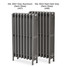 CI-CLA785-07-08 - Classic 4 Column Cast Iron Radiator H785mm x W1234mm CI-CLA785-07-08 - Classic 4 Column Cast Iron Radiator H785mm x W1234mm