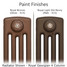 CI-RG-2-PAINT-14-15 - Royal Georgian 2 Column Cast Iron Radiator H740mm x W326mm CI-RG-2-PAINT-14-15 - Royal Georgian 2 Column Cast Iron Radiator H740mm x W326mm