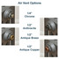 CI-AV-OPTIONS - Royal Georgian 4 Column Cast Iron Radiator H660mm x W746mm CI-AV-OPTIONS - Royal Georgian 4 Column Cast Iron Radiator H660mm x W746mm