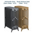 CI-RG-6-D-12-13 - Royal Georgian 6 Column Cast Iron Radiator H660mm x W1106mm CI-RG-6-D-12-13 - Royal Georgian 6 Column Cast Iron Radiator H660mm x W1106mm