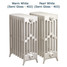 CI-RG-6-D-02-03 - Royal Georgian 6 Column Cast Iron Radiator H960mm x W806mm CI-RG-6-D-02-03 - Royal Georgian 6 Column Cast Iron Radiator H960mm x W806mm