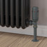 M-TRV-050-AG-GG-PIP-LS01 - Duran Modern TRV Angled Gunboat Grey Thermostatic Radiator Valves with Sleeves M-TRV-050-AG-GG-PIP-LS01 - Duran Modern TRV Angled Gunboat Grey Thermostatic Radiator Valves with Sleeves