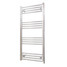 APEX500X1100SC - Apex ladder heated towel rail straight chrome H1100xW500 APEX500X1100SC - Apex ladder heated towel rail straight chrome H1100xW500