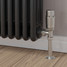 M-TRV-050-AG-SN-PIP-LS01 - Duran Modern TRV Angled Brushed Satin Nickel Thermostatic Radiator Valves With Sleeves M-TRV-050-AG-SN-PIP-LS01 - Duran Modern TRV Angled Brushed Satin Nickel Thermostatic Radiator Valves With Sleeves
