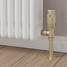 M-TRV-071-AG-BB-PIP-LS00 - Ramone Modern TRV Angled Brushed Brass Thermostatic Radiator Valves With Sleeves M-TRV-071-AG-BB-PIP-LS00 - Ramone Modern TRV Angled Brushed Brass Thermostatic Radiator Valves With Sleeves