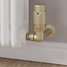 M-TRV-073-CR-BB-CU00 - Ramone Modern TRV Corner Brushed Brass Thermostatic Radiator Valves With Sleeves M-TRV-073-CR-BB-CU00 - Ramone Modern TRV Corner Brushed Brass Thermostatic Radiator Valves With Sleeves