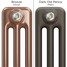 TE3-C-COLOUR-SWATCH-003 - Trade Essentials Colour 3 Column Radiator H600mm X W1864mm TE3-C-COLOUR-SWATCH-003 - Trade Essentials Colour 3 Column Radiator H600mm X W1864mm